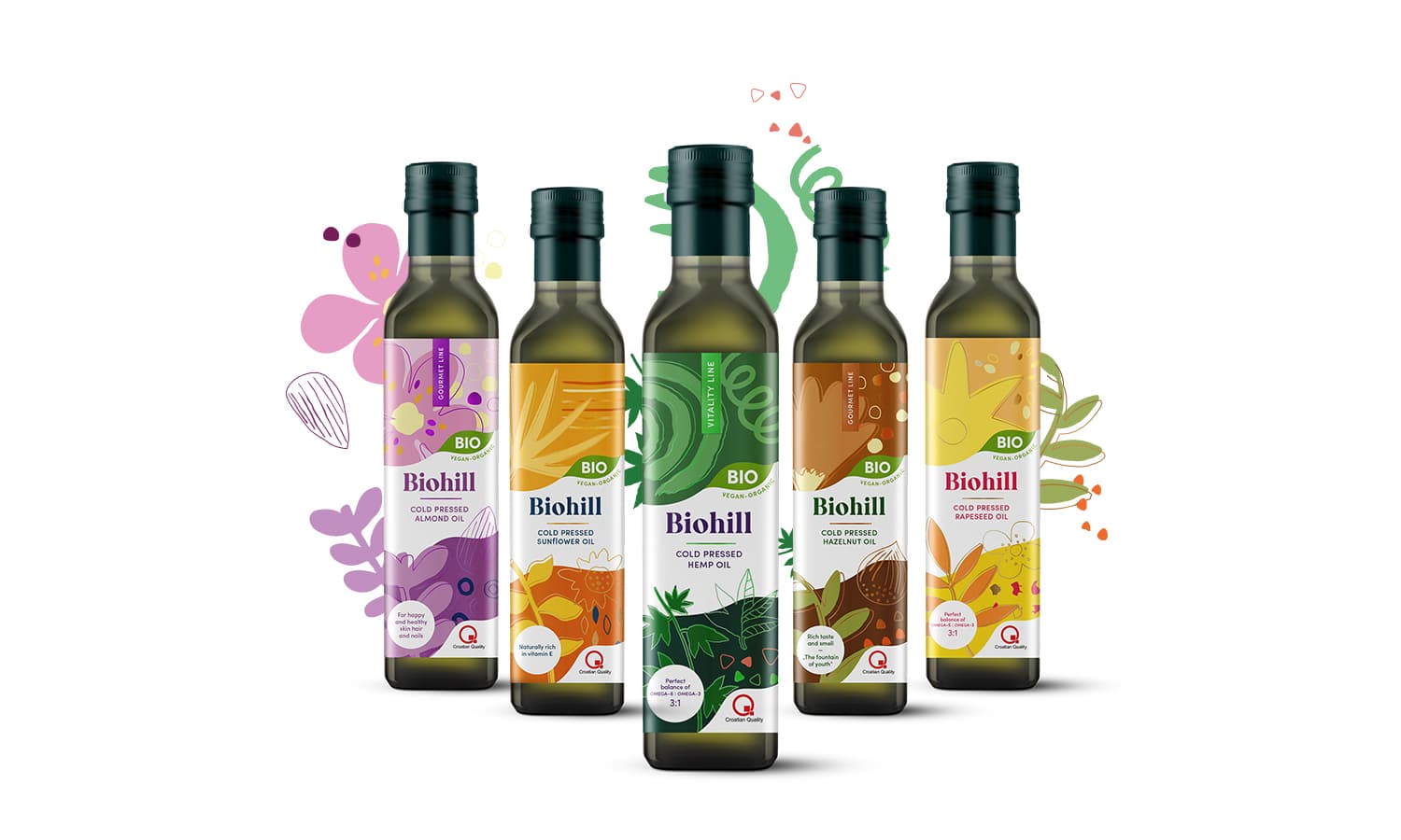 Biohill Cold pressed BIO oils